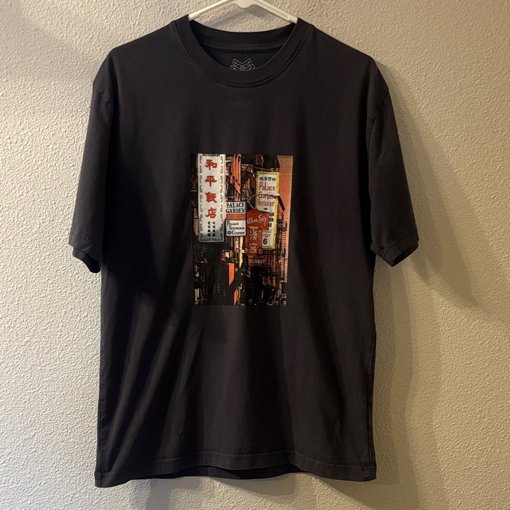 Palace Skateboarding Downtown Black T-Shirt